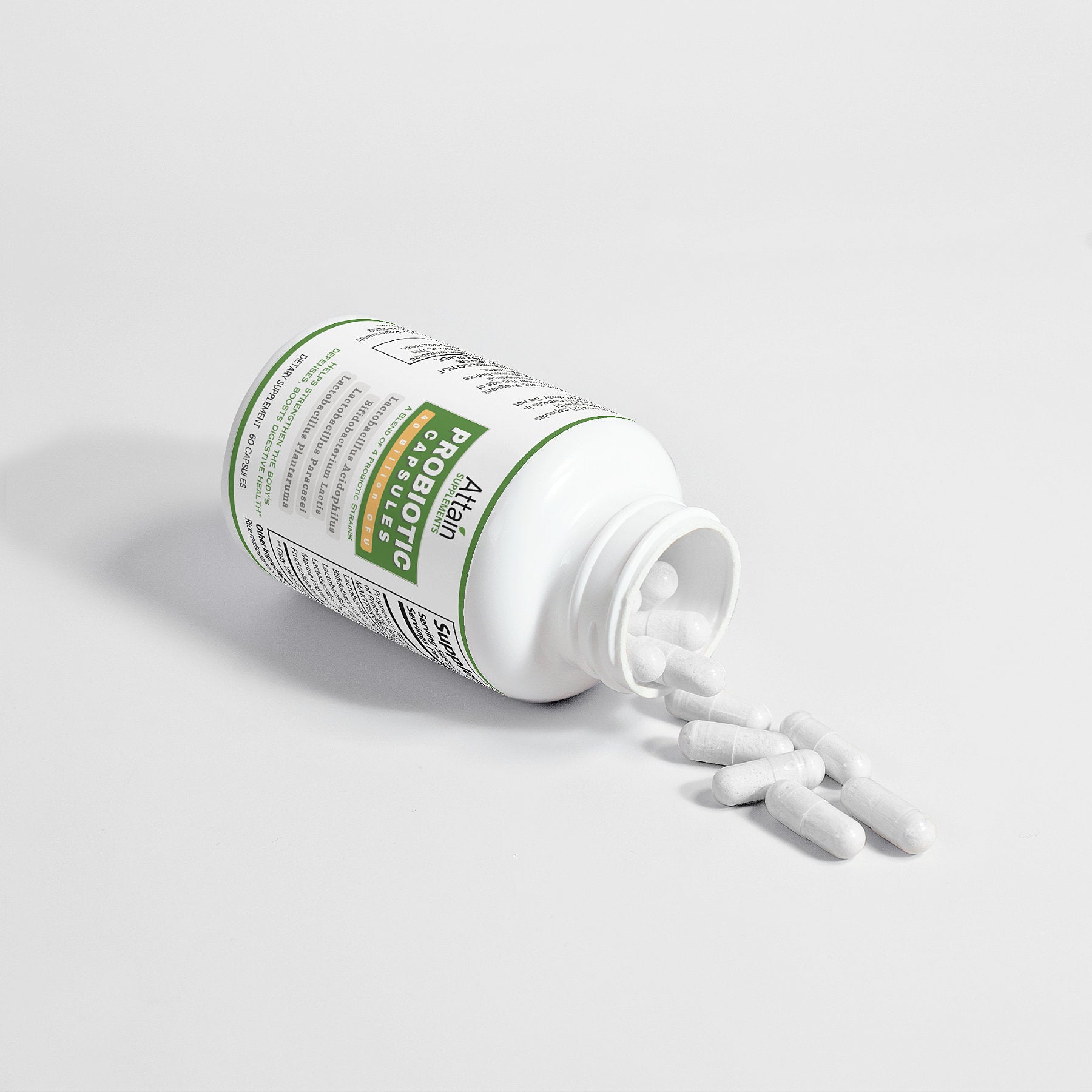 Probiotic - 40 Billion CFU with 4 Strains - Attain Supplements