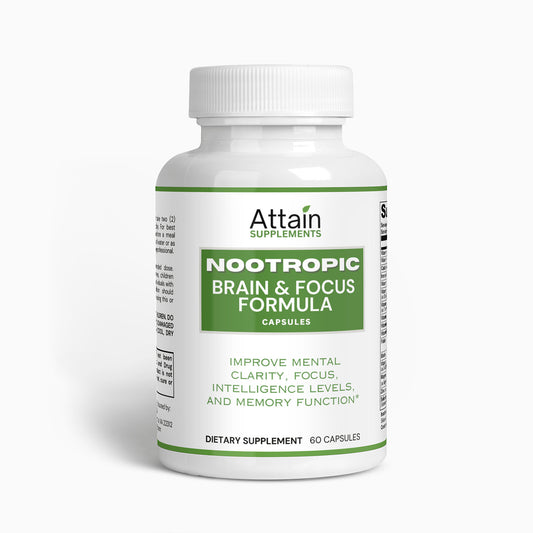 Nootropic Brain & Focus Formula - Attain Supplements