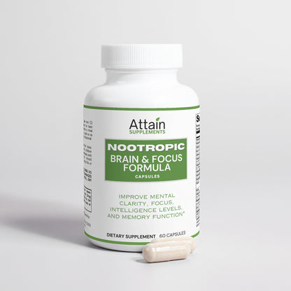 Nootropic Brain & Focus Formula - Attain Supplements