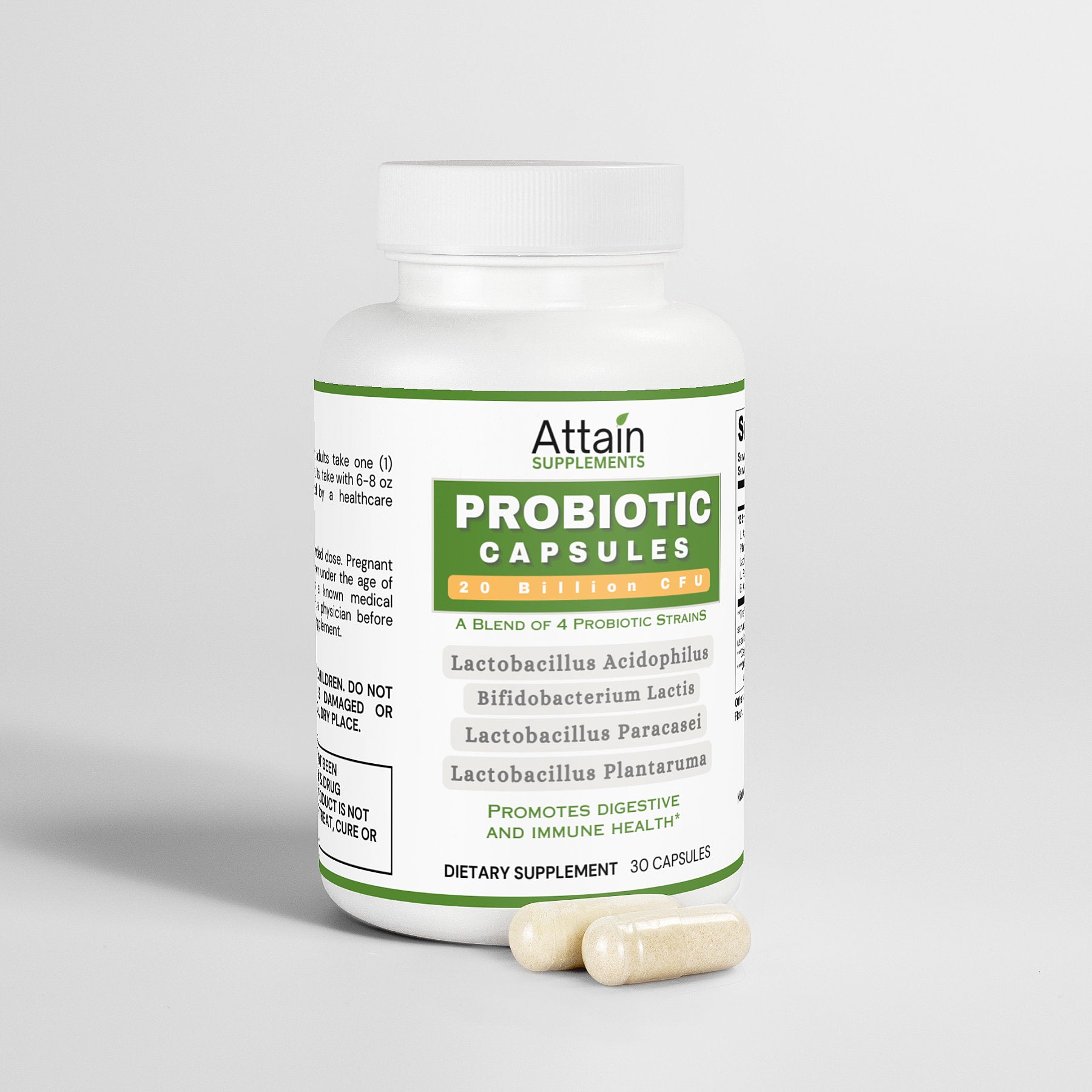 Probiotic 20 Billion - Attain Supplements