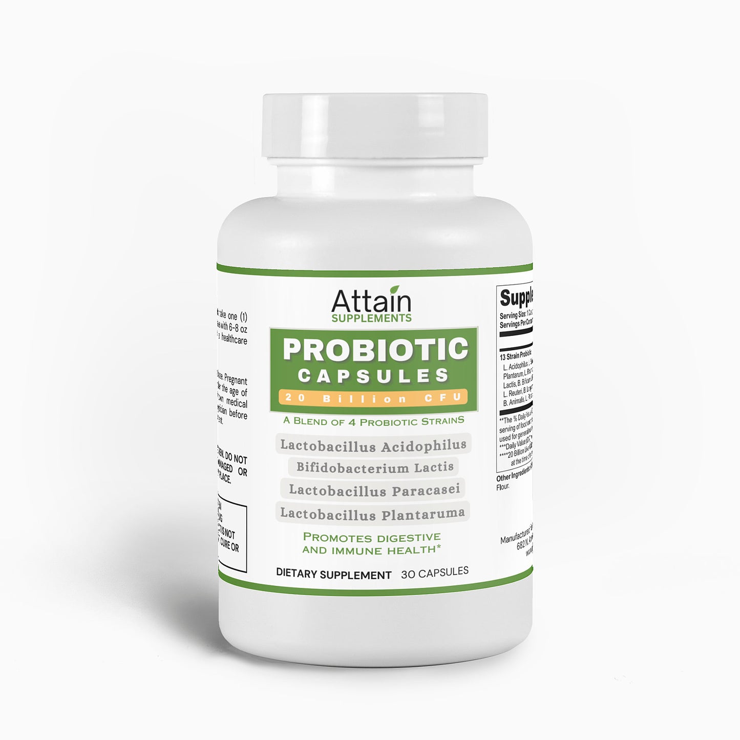 Probiotic 20 Billion - Attain Supplements