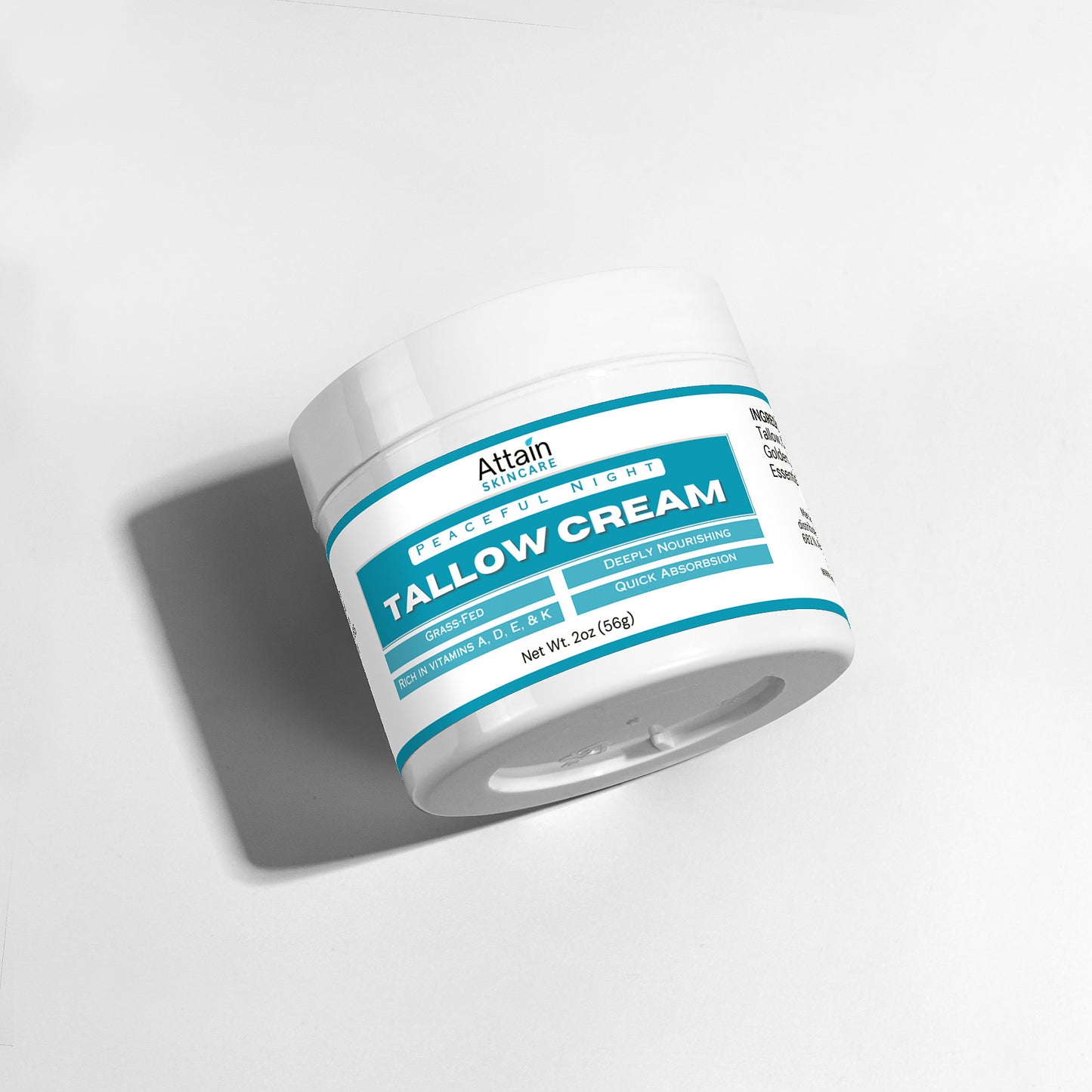 Tallow Cream Peaceful Night - made from grass fed beef tallow