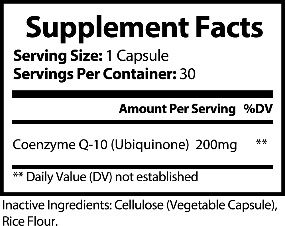 CoQ10 Ubiquinone - Attain Supplements