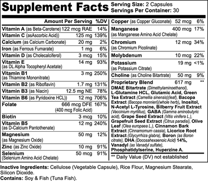 Nootropic Brain & Focus Formula - Attain Supplements